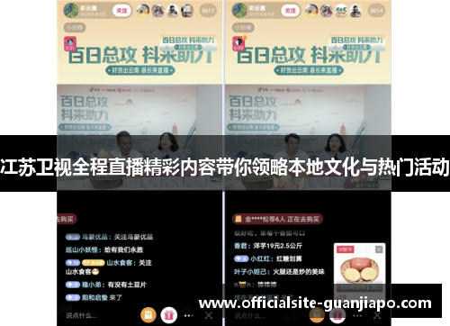 冮苏卫视全程直播精彩内容带你领略本地文化与热门活动